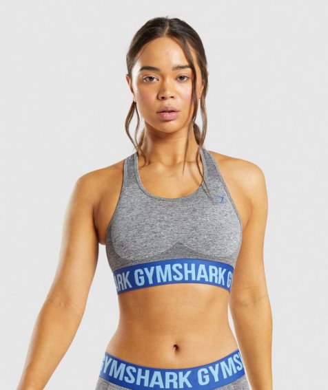 Women's Gymshark Flex Sports Bra Grey | CA D807A6